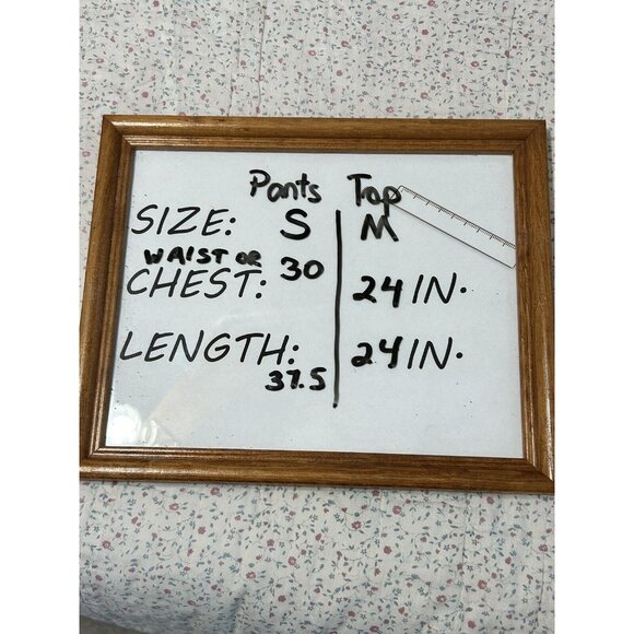 Eddie Bauer Blue and Green Track Joggers with Elastic Waistband - Picture 6 of 6